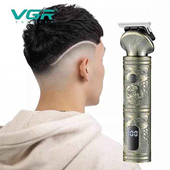VGR 6in1 Grooming Kit Επαναφορτιζόμενη Κουρευτική Μηχανή Χρυσή V-106
