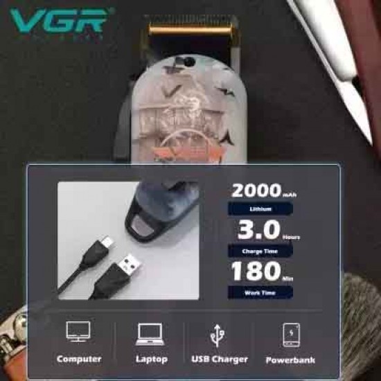 VGR Επαγγελματική Επαναφορτιζόμενη Μηχανή V-689