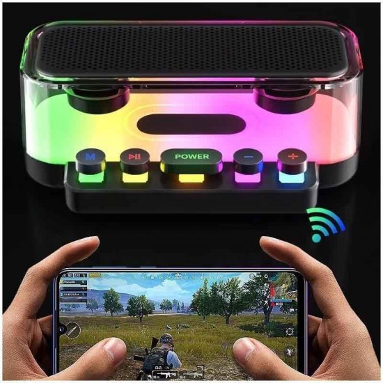 Z6 RGB Ηχείο Bluetooth 8W Μαύρο