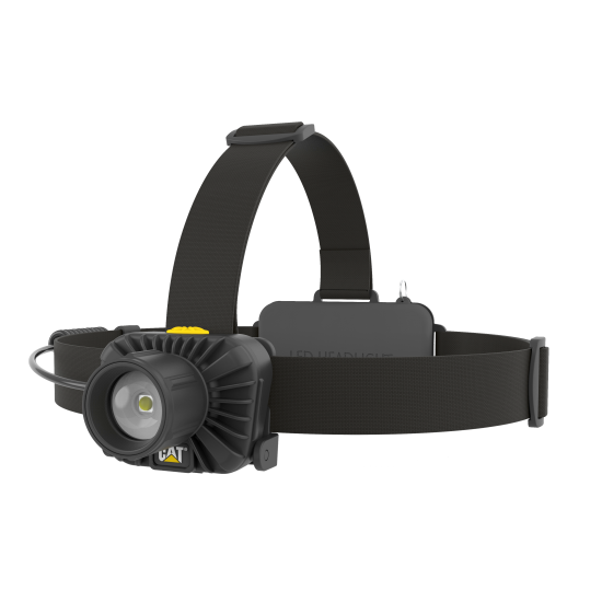 CAT Φακός κεφαλής led επαναφορτιζόμενος αδιάβροχος IPX4 με μέγιστη φωτεινότητα 800lm CT4305