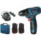 Bosch 06019G8000 Δραπανοκατσάβιδο 12V 2?2.0Ah GSR 120-LI