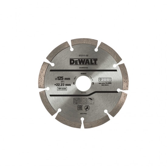 Dewalt DT3711 Διαμαντόδισκος Κοπής 125mm