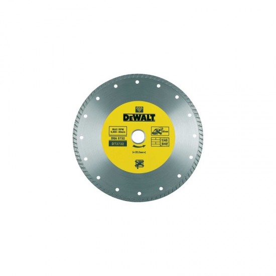 DT3732 Διαμαντόδισκος 230x22.2mm DEWALT