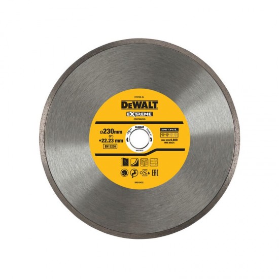 Dewalt DT3738 Διαμαντόδισκος Κοπής Πλακιδίων 230mm