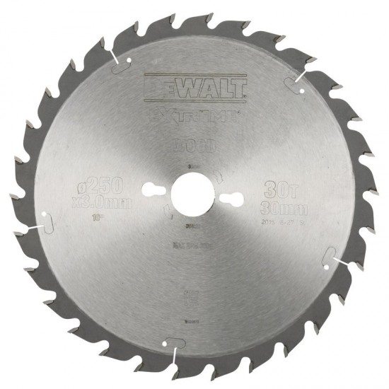 DT4226 Δίσκος Σταθερού Δiσκου 250x30x30 DS40 DEWALT