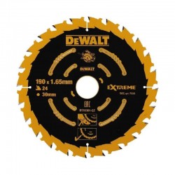 Dewalt DT10304 Δίσκος Κοπής Ξύλου 190mm X 24 Δόντια