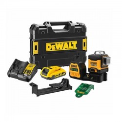 Dewalt DCE089D1G18 Λέιζερ Αυτορυθμιζόμενο 18V 3x360° Πρα.