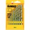 Dewalt DT5921 Τρυπάνια Μετάλλου HSS-G Σετ10 Τεμαχίων