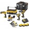 Dewalt DCK500P3T Σετ Κρουστικό Δραπ/νο & Παλμικό Κατσαβίδι Δισκοπρίονο18V 5.0Ah XR ΚΙΤ
