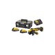 DCG409H2T Γωνιακός Τροχός 18V 2x5Ah Powerstack 125mm DEWALT