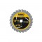 DT99560 Δίσκος Κοπής Δισκοπριονων 165x20x24T ATB+R DEWALT