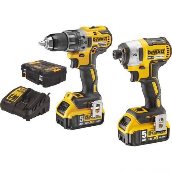DEWALT DCK268P2T Σετ Δραπανοκατσάβιδο & Παλμικό Κατσαβίδι 18V 2x5Ah Li-Ion