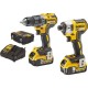 DEWALT DCK268P2T Σετ Δραπανοκατσάβιδο & Παλμικό Κατσαβίδι 18V 2x5Ah Li-Ion