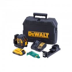 Dewalt DCLE34021D1 Λείζερ Επίπεδο Αλφάδι Πράσινο 18V 1x2Ah Li-Ion