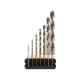 Dewalt DT70831 Σετ 7 Τεμ Τρυπάνια Μαύρο & Χρυσό Bit Mix Bar