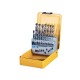 Dewalt DT5923 Τρυπάνια Μετάλλου HSS-G Σετ 19 τεμ