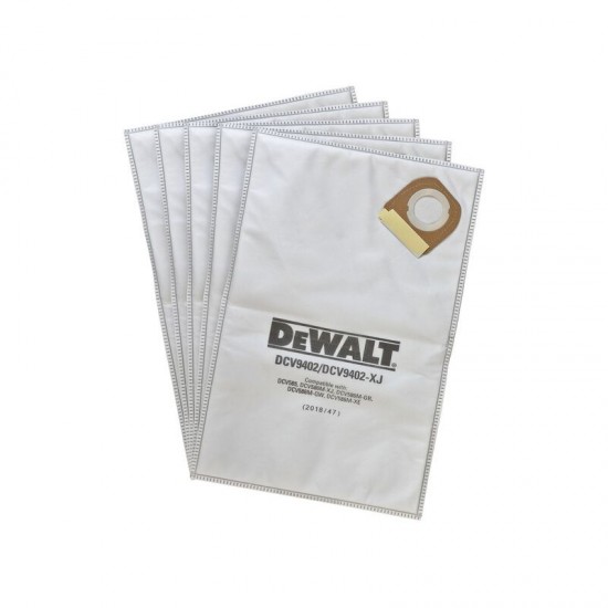 Dewalt DCV9402 Ανταλλακτικές Τσάντες Fleece Για DCV586 5 Tεμάχια