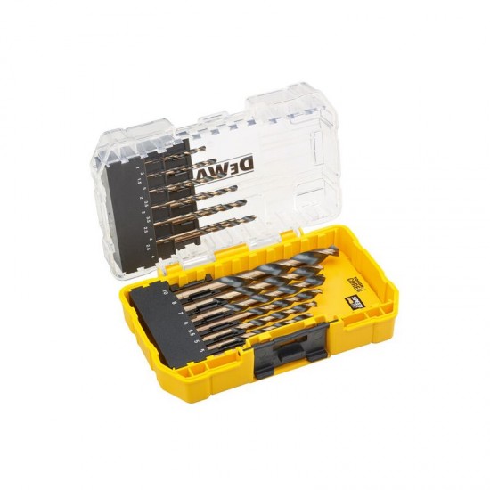 Dewalt DT70728 Σετ Τρυπάνια Μετάλλου 1mm-10mm 19 τεμ