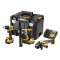 Dewalt DCK355P2T Σετ Δραπανοκατσάβιδο & Πιστολέτο & Γωνιακό Τροχό 18V 2x5Ah