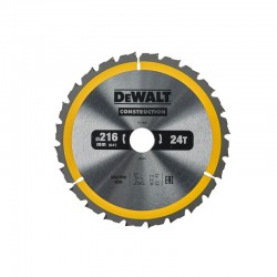 Dewalt DT1952 Δίσκος Κοπής Ξύλου 216x30x24T