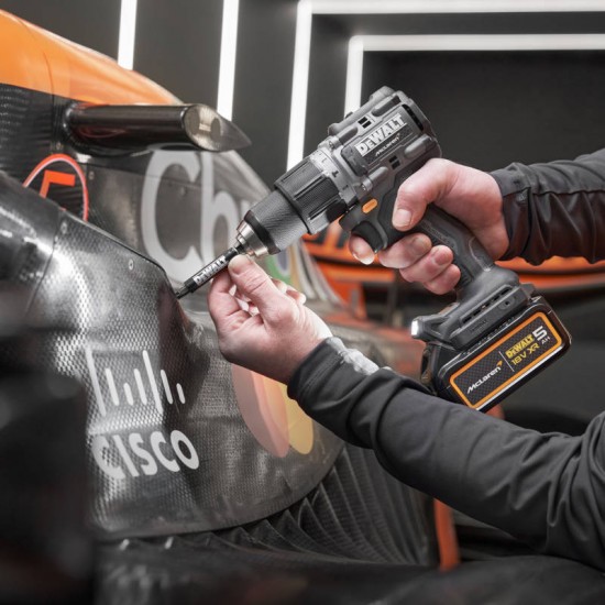 Dewalt DCD85MP2T McLaren Κρουστικό Δραπανοκατσάβιδο 18V 2x5.0Ah