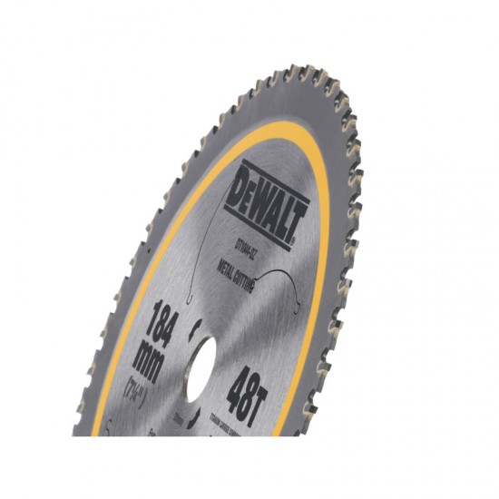 Dewalt DT1044 Δίσκος Κοπής Μετάλλου 48Τ 184mm