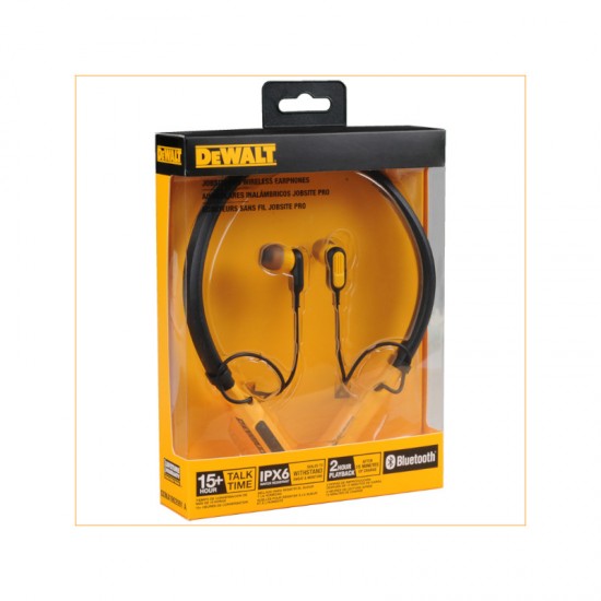 Dewalt 1902091DWG Bluetooth Ασύρματα Ακουστικά Λαιμού PRO