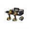 Dewalt DCK2050S2T Σετ Δράπανο & Παλμικό Κατσαβίδι 18V με 2 Μπαταρίες 3.5Ah & Θήκη