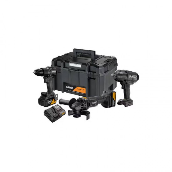Dewalt DCK3222MP2T McLaren Σετ Δραπανοκατσάβιδο, Τροχός & Μπουλονόκλειδο 18V 2×5.0Ah TSTAK