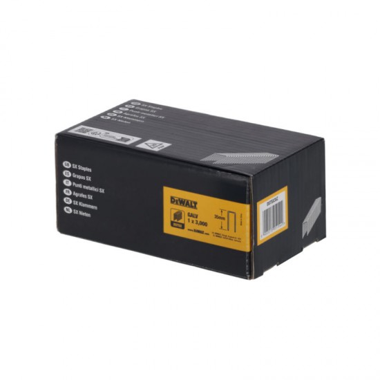 Dewalt DSTSX35Z Συρραπτικά Γαλβανιζέ SX5035 35mm για Καρφωτικά