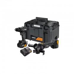 Dewalt DCK2223MP2T McLaren Σετ Κρουστικό Δραπανοκατσάβιδο & Γωνιακός Τροχός 18V XR 2x5Ah