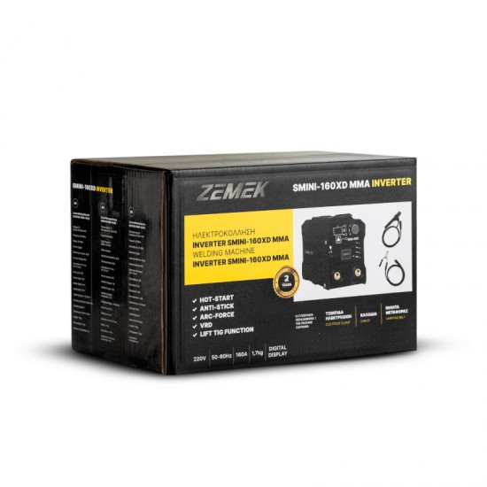 Zemek 160XD Smini MMA Ηλεκτροκόλληση Inverter 160A