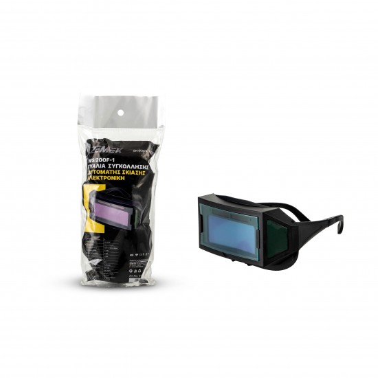 Zemek WS-200F Γυαλιά Συγκόλλησης Αυτόματης Σκίασης Ηλεκτρονική