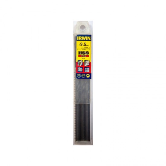 Irwin 10502497 Τρυπάνια Μετάλλου HSS 9.5x175mm 5ΤΜΧ