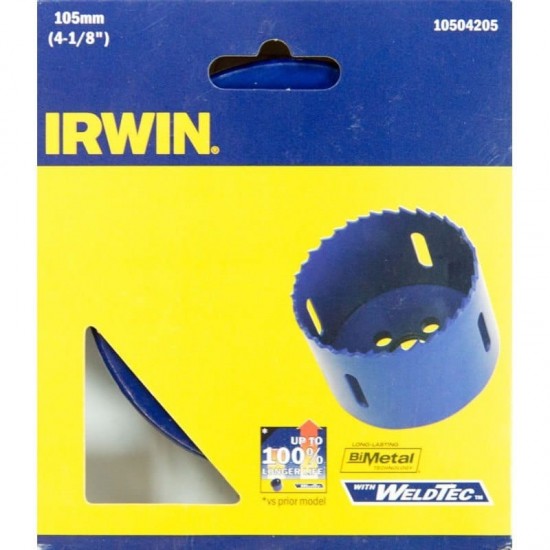 10504205 ΠΟΤΗΡΟΤΡΥΠΑΝΟ ΔΙΜΕΤΑΛΙΚΟ IRWIN 105ΜΜ