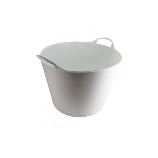 Bellota BKT42WP Κουβάς Πλαστικός Λευκός 42Lt