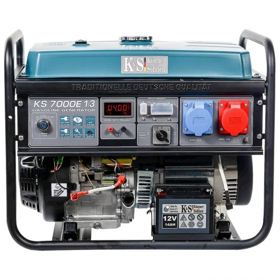 K&S KS 7000E 1/3 Γεννήτρια Βενζίνης 13Hp 5.5kW 230V