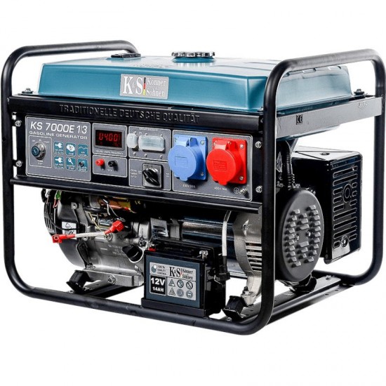 K&S KS 7000E 1/3 Γεννήτρια Βενζίνης 13Hp 5.5kW 230V