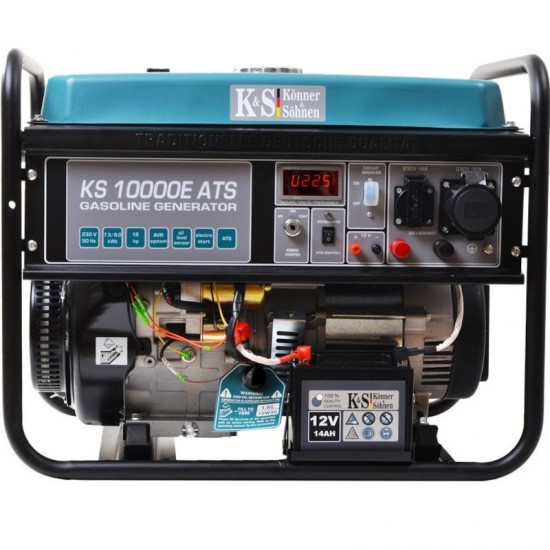 K&S KS 10000E ATS Γεννήτρια Βενζίνης 18Hp 8kW 230V