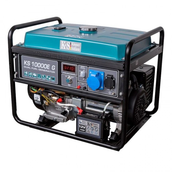 K&S KS 10000E G Γεννήτρια Βενζίνης/Υγραερίου 18Hp 8kW 230V