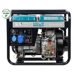 K&S KS 8100HDE Γεννήτρια Πετρελαίου 6.5kW 230V 14HP