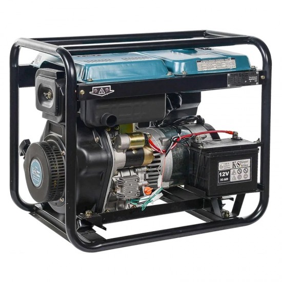 K&S KS 8100HDE-1/3 ATSR Γεννήτρια Πετρελαίου 6.5kW 230V/400V 14HP