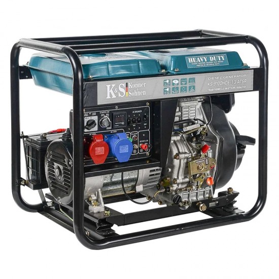 K&S KS 9100HDE-1/3 ATSR Γεννήτρια Πετρελαίου 6.5/7.5kW 230/400V 18Hp