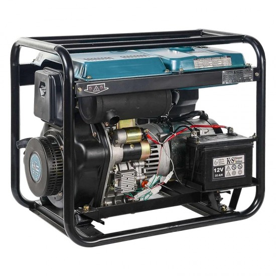 K&S KS 9100HDE-1/3 ATSR Γεννήτρια Πετρελαίου 6.5/7.5kW 230/400V 18Hp