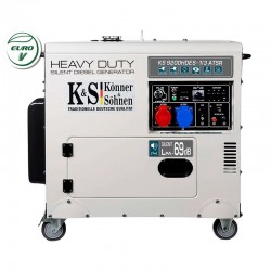 K&S KS 9200HDES-1/3 ATSR Γεννήτρια Πετρελαίου 6.5 / 7.5KW 18Hp 203/400V