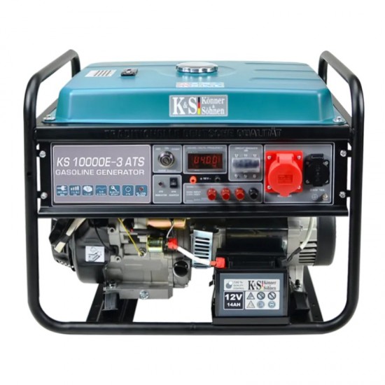 K&S KS 10000E-3 ATS Γεννήτρια Βενζίνης 8.0kW 18HP 230V/400V