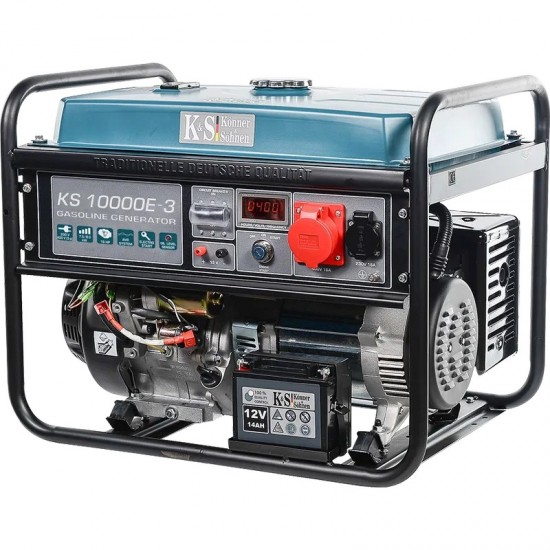K&S KS 10000E-3 Γεννήτρια Βενζίνης 8.0kW 400V 18HP