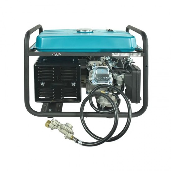K&S KS 7000E G Γεννήτρια Βενζίνης / Υγραερίου Μονοφασική 13HP 5.5 KW (Hybrid LPG + Gasoline) 230V
