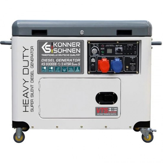 K&S KS 9300DE-1/3 ATSR Super S Γεννήτρια Πετρελαίου 7.5kW 230/400V 18Hp