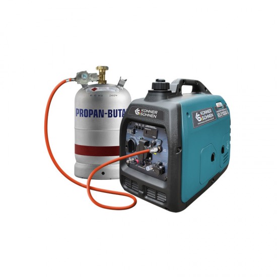 K&S KS 2100iG S Γεννήτρια Inverter Υγραερίου/Βενζίνης 2kW 230V 4,5Hp